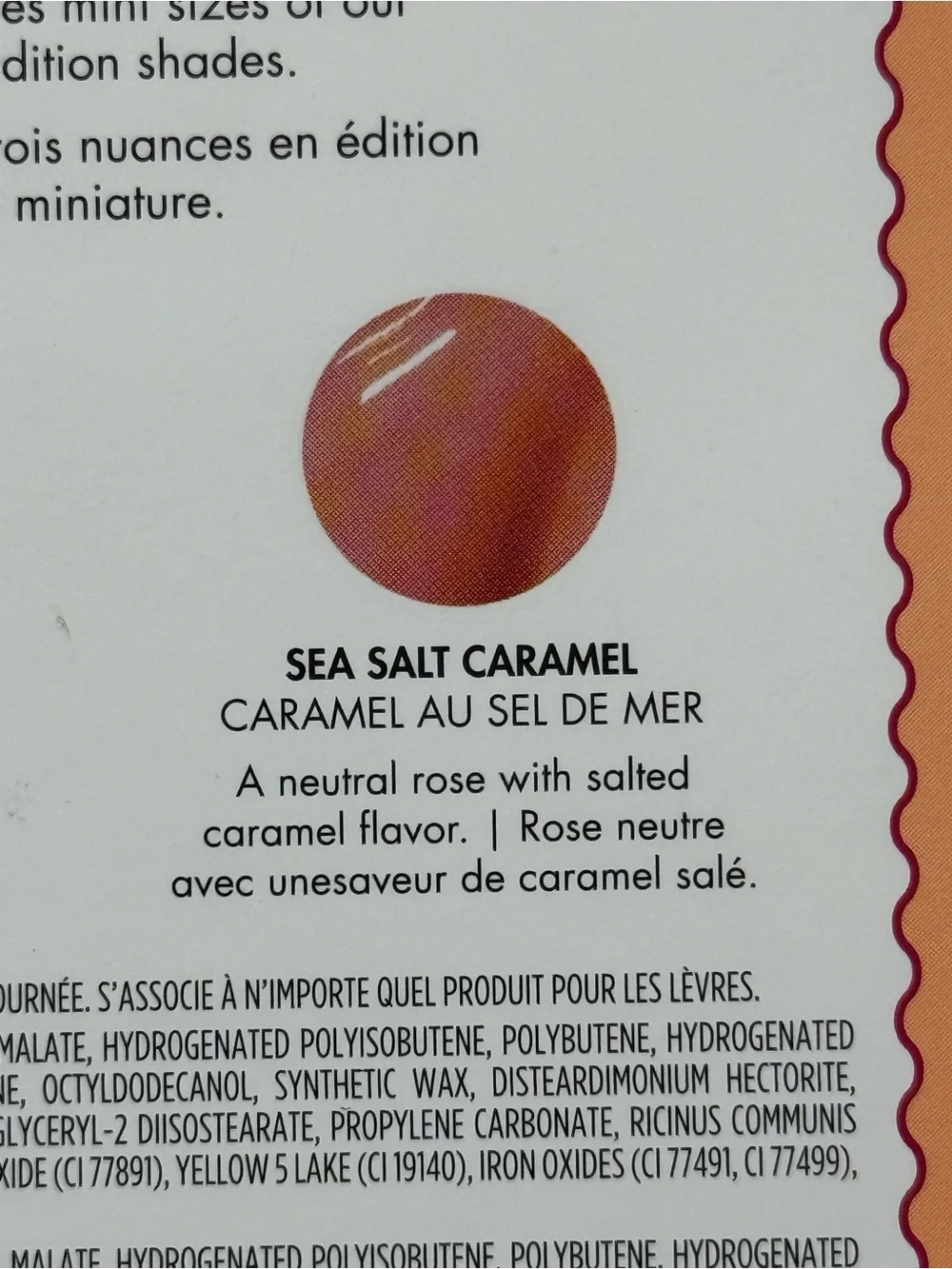 Summer Fridays Sea Salt Caramel Mini Lip Butter Balm + Beach Charm